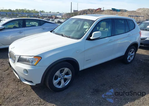 2011 BMW X3 xDrive28I z USA, uszkodzony, nr VIN 5UXWX5C53BL714778